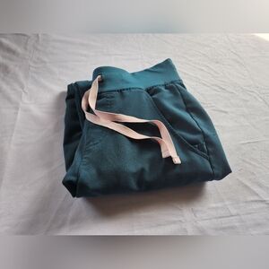 XXS FIGS Caribbean Blue Joggers